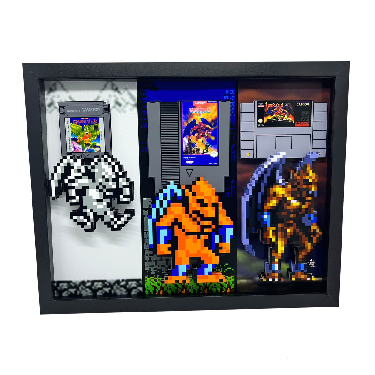 Gargoyle's Quest Trilogy 3D Art – PopsicArt