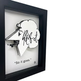 Kurt Vonnegut 3D Art