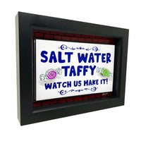 Salt Water Taffy Sign 3D Art