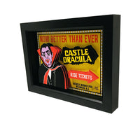 Castle Dracula 5x7" 3D Art