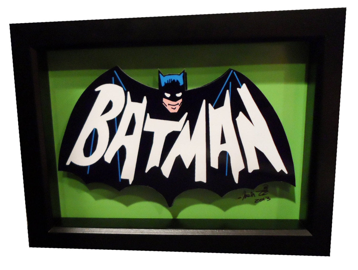 Batman 1966 Logo 3D Art – PopsicArt, image size:1200x905