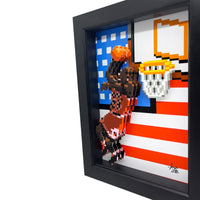 8 Bit Michael Jordan 3D Art