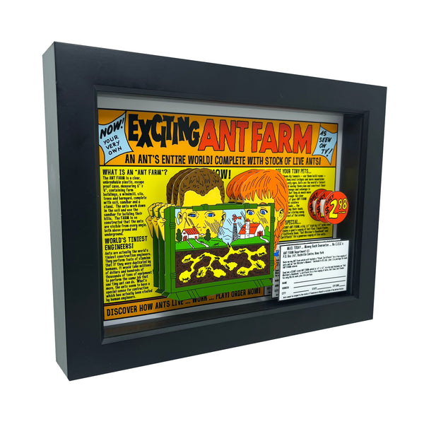 Ant Farm Advertisement 3D Art