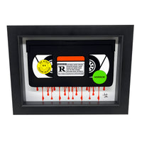 Horror VHS Tape 3D Art
