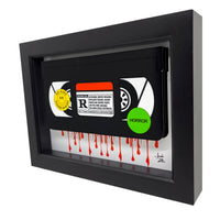 Horror VHS Tape 3D Art