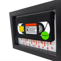 Horror VHS Tape 3D Art