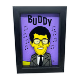 Buddy Holly 3D Art