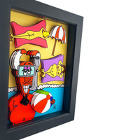 Devil At The Beach 3D Art