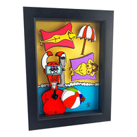 Devil At The Beach 3D Art