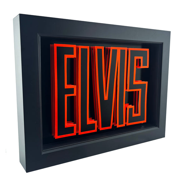 Elvis Presley 3D Art