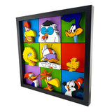 3D Cartoon Bird Art / Nostalgic Cartoon Decor