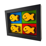 Goldfish Crackers 3D Art: Kitchen Decor Food Art