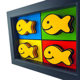 Goldfish Crackers 3D Art: Kitchen Decor Food Art