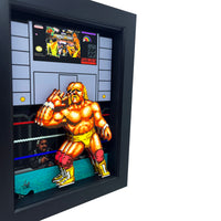 Hulk Hogan SNES 3D Art