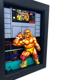 Hulk Hogan SNES 3D Art