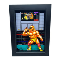Hulk Hogan SNES 3D Art