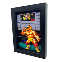 Hulk Hogan SNES 3D Art
