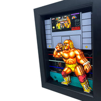 Hulk Hogan SNES 3D Art