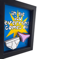 ICU Nurse Gifts 3D Art
