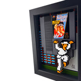 Karate Kid 3D Art - NES Game Wall Decor | 8-Bit Gift