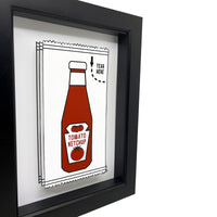 Ketchup Packet 3D Art