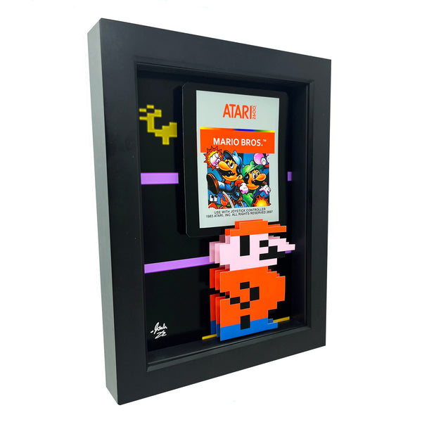 Atari Mario Bros 3D Art