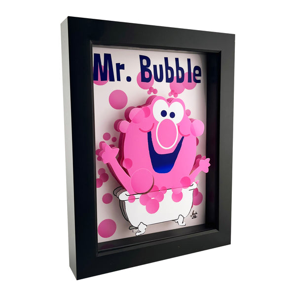 Mr. Bubble 3D Art