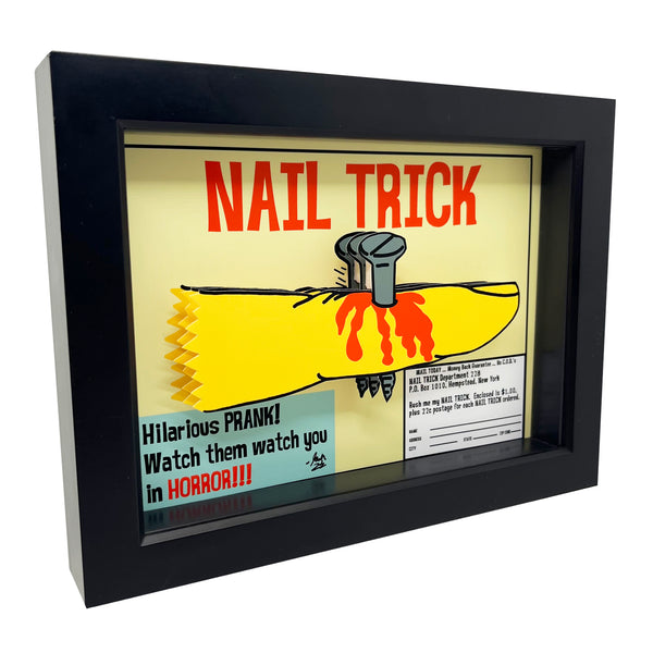 Nail Trick Comic Book Ad 3D Art (Copy)