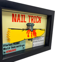 Nail Trick Comic Book Ad 3D Art (Copy)