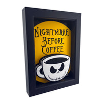Nightmare Before Coffee 3D Art