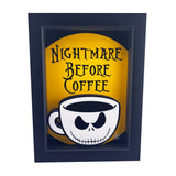 Nightmare Before Coffee 3D Art