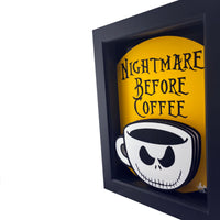 Nightmare Before Coffee 3D Art