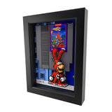 Yo! Noid 3D Art - NES Game Wall Decor | 8-Bit Gift Domino's Pizza