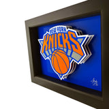 New York Knicks 3D Art - Basketball Wall Decor