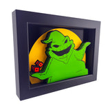 Oogie Boogie 3D Art - Nightmare Before Christmas Wall Decor