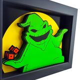 Oogie Boogie 3D Art - Nightmare Before Christmas Wall Decor