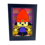 PS 1 Parappa The Rapper 3D Art - Playstation 1 Video Game Wall Decor | Gift