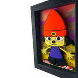 PS 1 Parappa The Rapper 3D Art - Playstation 1 Video Game Wall Decor | Gift