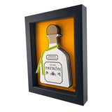 Patron 3D Art - Tequila Bottle Wall Decor | Bar Gift
