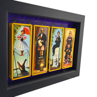 Haunted Mansion Stretching Room 3D Art