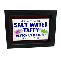 Salt Water Taffy Sign 3D Art