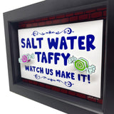 Salt Water Taffy Sign 3D Art