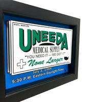 Uneeda Sign 3D Art
