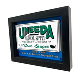Uneeda Sign 3D Art