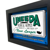 Uneeda Sign 3D Art