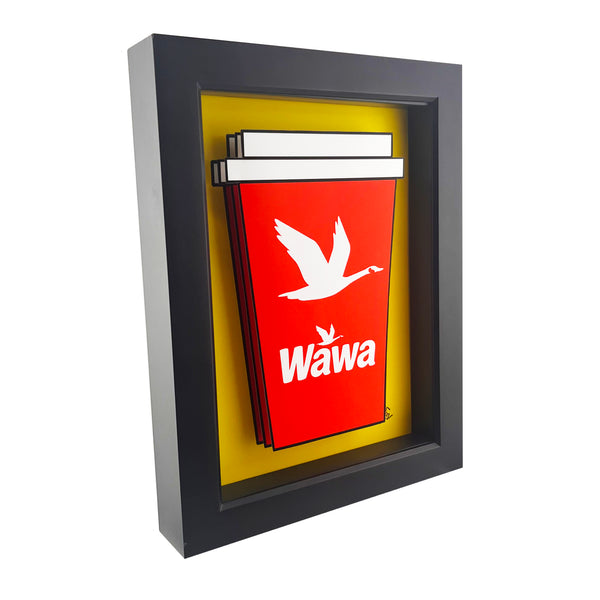 Wawa Coffee 3D Art
