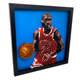 Michael Jordan 16 Bit 3D Art