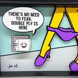 Double Ply 3D Art
