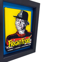 Fright Flicks Freddy Krueger 3D Art