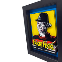 Fright Flicks Freddy Krueger 3D Art